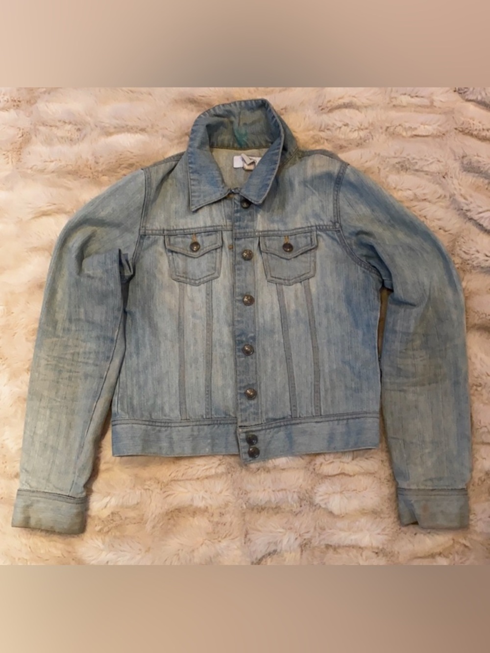 Old Navy blue denim jacket Size S